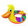 inflatable duck swim ring animal shape baby boat